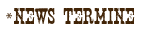 news termine